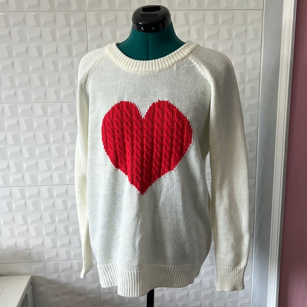Heart sweater